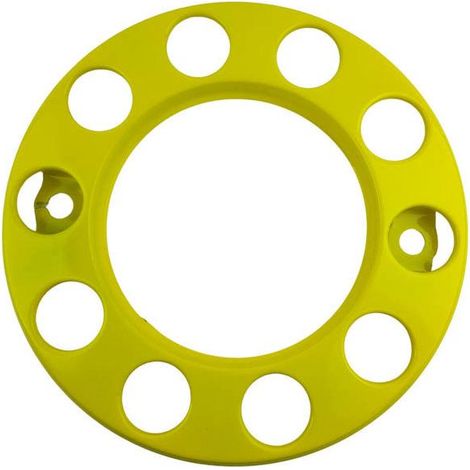 Enjoliveur de roue - 22,5" - Jaune - 10 trous - Universel pour camions