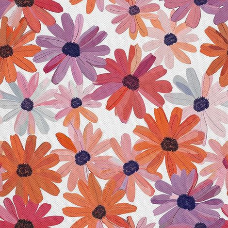 Tela decorativa para exteriores Oxford - Motiv Blumen I DX5627 (1/5)