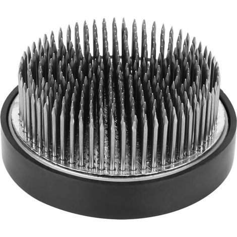 Aiguilles Circulaires pour Ikebana en Acier Inoxydable avec Base en Caoutchouc et Protège-Aiguilles 60mm - KZQ (1/3)