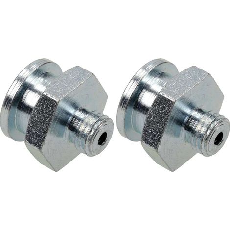 2x graisseur M8x1 16mm embout graissage pompe à graisse manuelle hydraulique tracteur engin agricole tractopelle