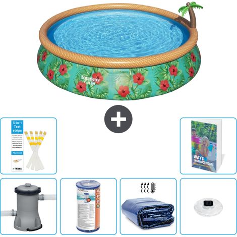 Bestway Piscina Bestway Fast Set Rotonda - 457x84 cm - 7-pezzi  S275 (1/5)