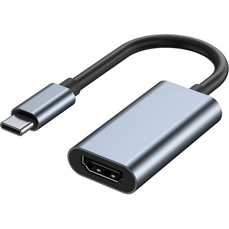 Adaptateur USB C vers HDMI 4K – Compatible MacBook Pro, iPad Pro, Chromebook – Plug and Play – Résolution jusqu'à 3840 x 2160