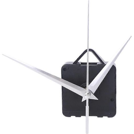 Mouvement d'horloge murale en quartz, mécanisme silencieux à piles, pièces de réparation DIY avec aiguilles, remplacement pour pendule. (1/4)