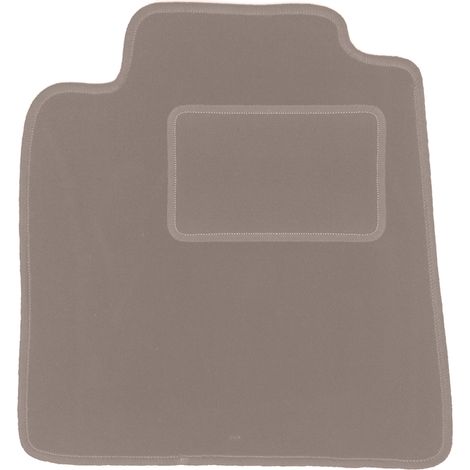 Alfombrilla de conductor beige para Renault Vel Satis liftback, hatchback (2001-2010)