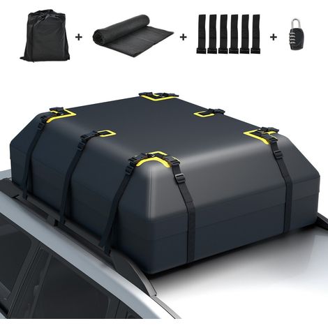 COSTWAY 600L Large Car Roof Top Rack Luggage Carrier Bag Storage Bag Travel Waterproof (1/5)