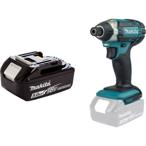 Makita DTD152T1 Visseuse à chocs 18V LXT 1 x 5.0Ah Batterie - sans chargeur (1/2)