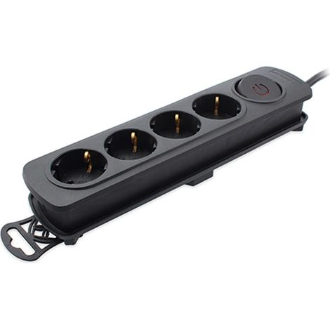 Multipresa con 4 Prese con Interruttore TM Electron 3680 W (1/4)