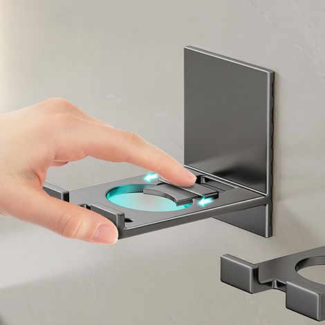 Duschgelhalter, Ablage für Shampoo und Spülmittel ohne Bohren, wandmontierte Handseifenaufbewahrung für die Toilette (1/5)