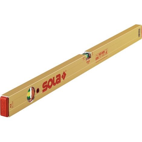 SOLA Wasserwaage AZ 150cm Alu.gold 0,5 mm/m - 1161501