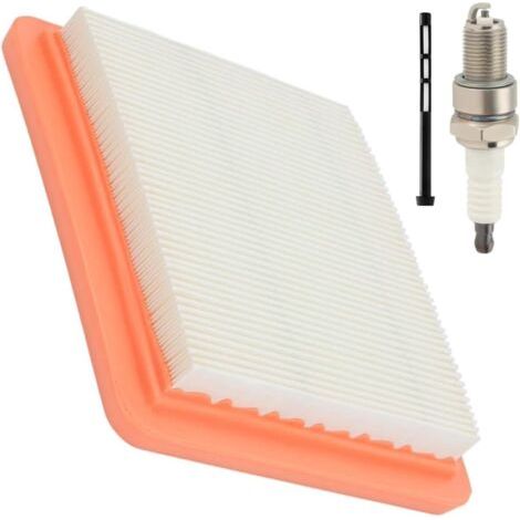 1 - Filtre à air - Bougie d'allumage - Pour moteur Honda GCV160 GCV190 Tondeuse HRN216 HRX217 Générateur EB2800I Noir 14x11,4x2,2cm (1/5)