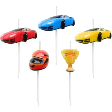 Recolectores de velas carreras de autos