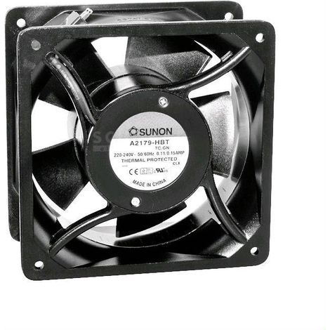 Sunon A2179HBT-TC Ventilateur axial 230 V/AC 535.05 m³/h (L x l x H) 176 x 176 x 89 mm