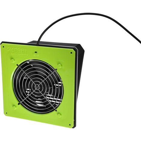 Kerbl SmartCoop Stallbelüftung, fördert gesundes Stallklima, max. 120 m³/h 70626 (1/4)