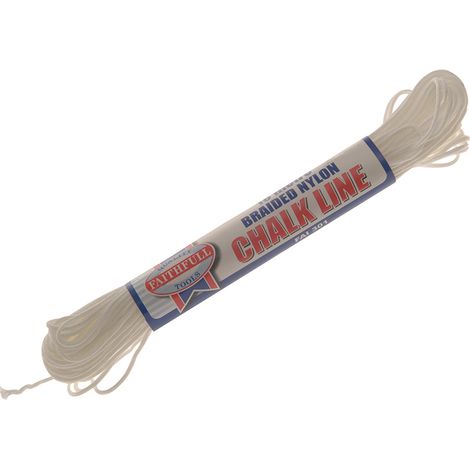 Faithfull 301 301 Braided Nylon Chalk Line 18m (Box 12) FAI301 (1/2)