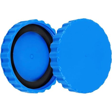 Bouchons d'hiver pour Intex et Bestway piscines,100% résistantes au Gel et étanches, avec Joints Assortis,Accessoires de Piscine(2 Pièces) (1/5)