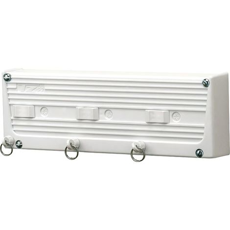Corde à linge rétractable murale 3 cordes 15m – Système de verrouillage individuel – Plastique résistant pour intérieur et extérieur – Habitex