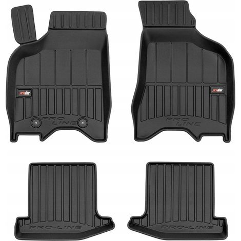 ALFOMBRAS DE GOMA Y FELPUDOS VW Lupo 1998-2005 3D TROUGH (1/5)