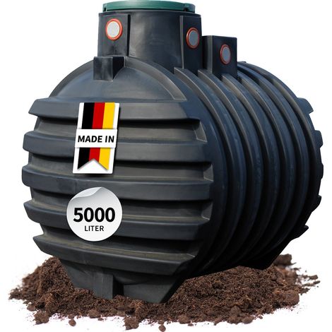 4rain MONO Erdtank 5000 Liter inkl. Tankabdeckung