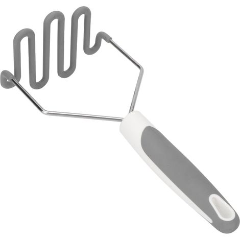Presse-purée en acier inoxydable, presse à pommes de terre pratique, pour la cuisine et les restaurants. (1/5)