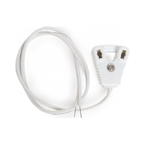 Douilles pour Tube LED T8 G13 Câble 30cm Blanc (1/3)
