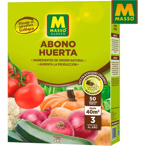 Engrais masso huerta 2 kg libération lente légumes