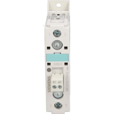 Contactor de estado sólido 10,5 A 1P 24-230 V CA 24 V CC 3RF2310-1AA02