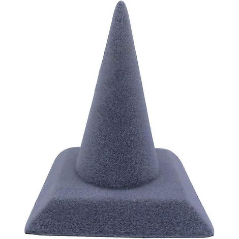 Présentoir à bagues, support pour bijoux fantaisie, idéal pour les salons et foires artisanales.-Gray
