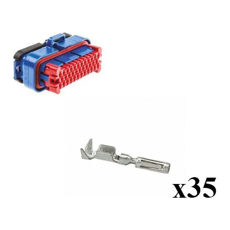 Kit Connettore Ampseal Maschio 35 Vie blu