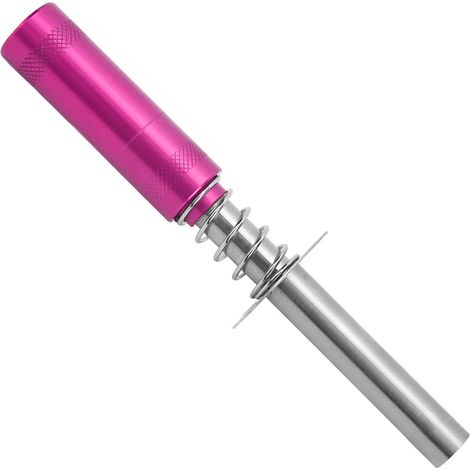 Allumeur de bougie de préchauffage pour moteur RC avec bougie de préchauffage N3 pour voiture RC, bateau, moteur à méthanol, rouge rose (1/5)