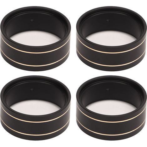 4 pièces anneau de verrouillage interne en laiton bague de serrage jante 1 pouce roue SCX24 1/24 RC crawler pièces de rechange (1/5)