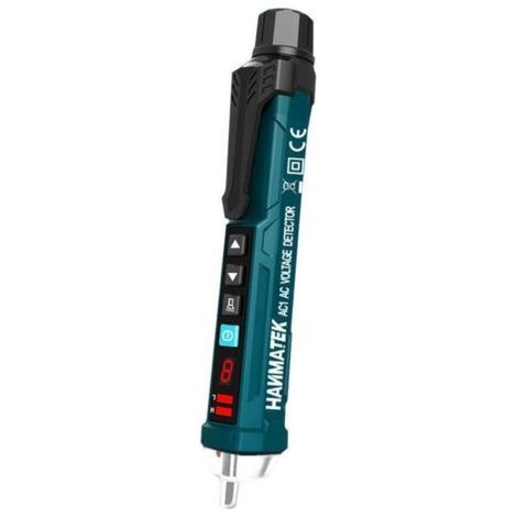 HANMATEK AC1 Berührungsloser Spannungsprüfer, einstellbare Empfindlichkeit/LCD-Bildschirm/LED-Taschenlampe/Zwei Messbereiche 12 V/48 V–1000 V (1/5)
