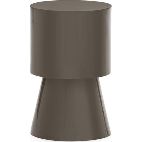 Table d appoint ronde vert argile brillant - Vert argile brillant (1/4)