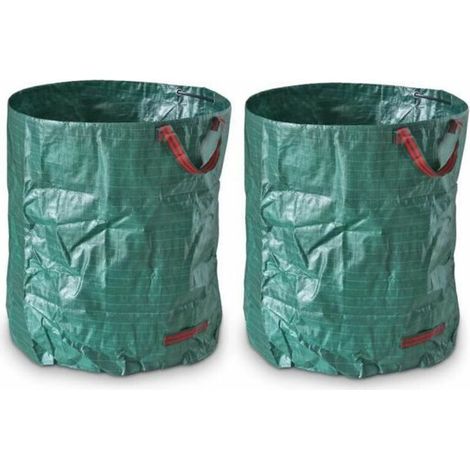 Sac De Jardin Sac Déchets De Jardin Pliable Et Réutilisable 270L 2Pcs propreté (1/4)