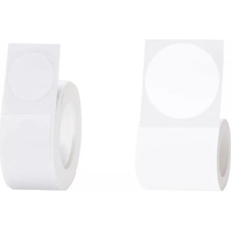 Étiqueteuse haute qualité, étiquettes thermosensibles pour prix de produits, étiquettes alimentaires, étiquettes adhésives code-barres - 50 x 50 mm - 150 feuilles (1/5)
