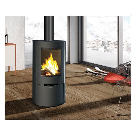 Estufa de leña RONDO de 9 kW