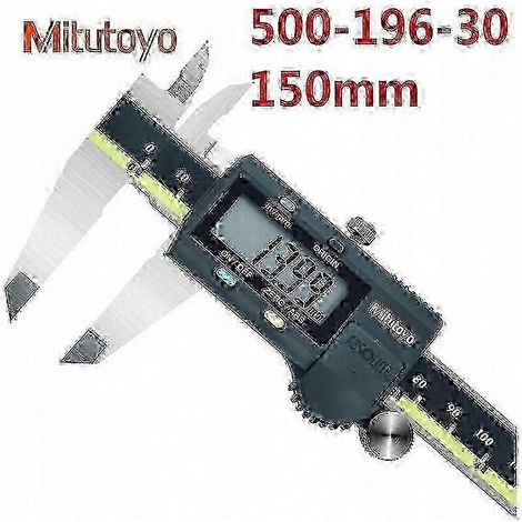 Pied à coulisse numérique Mitutoyo 6 pouces (150 mm) 500-196-30 Outil de mesure électronique