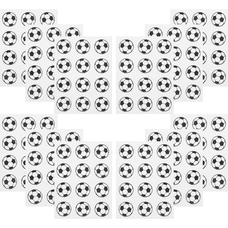 120 autocollants sur le thème du ballon de sport pour scrapbooking, autocollants de football auto-adhésifs (1/5)