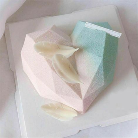 Silikon-Herzform mit 6 Mulden für Pudding, Gelee, Kuchen, Schokolade – ideal zum Backen und Selbermachen (1/5)