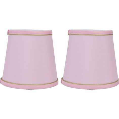 2PCS lampada E14 Stile Europeo Rosa Lampadario Lampada da Parete Decorazioni per la Casa (1/5)