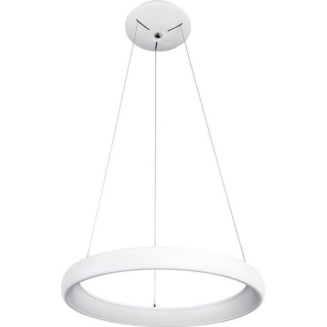 Italux Alessia - Sospensione moderna a LED bianco, bianco caldo 3000K 2200lm (1/2)