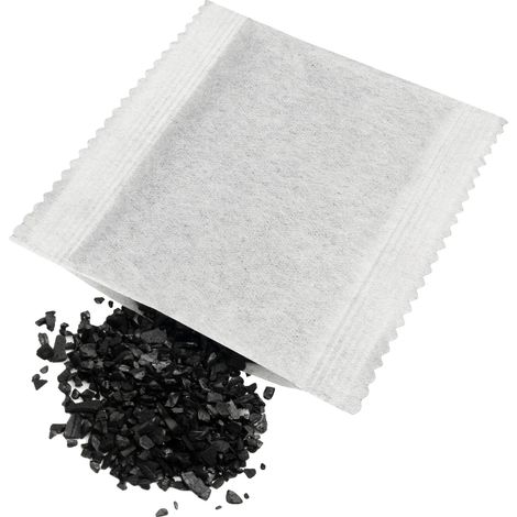 Filtros de carbón activado, purificación económica, material de alta calidad, BLANCO, 20 unidades (1/2)