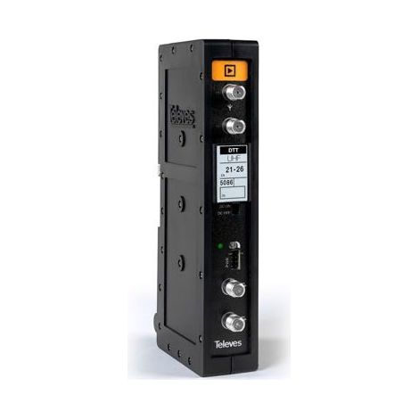 Amplificateur TNT TNT T.12 UHF monocanal/multicanal Televes 5086 Canal 23 (1/2)