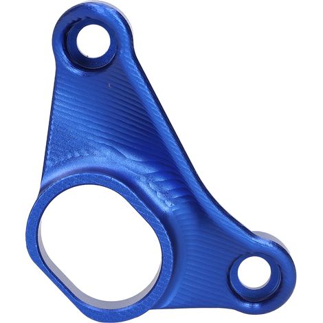 Support de pot d'échappement de moto, fixation métallique, accessoire de moto bleu (1/5)