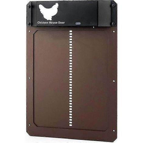 Porte automatique pour poulailler avec batterie et détection de lumière (1/5)