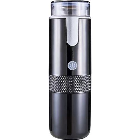 Machine à expresso avec machine à café à batterie, voyage électrique en voiture, camping, bateau, compatible randonnée, batterie rechargeable (1/5)