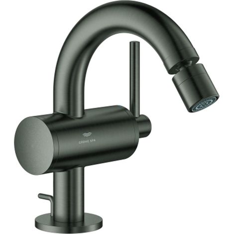 GROHE Miscelatore monocomando bidet Atrio 24364 hard graphite spazzolato, 24364AL0