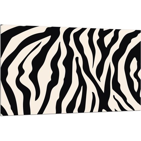 PLAQUE DE PROTECTION EN VERRE POUR CUISINIÈRE 80x52 ZEBRA (1/5)