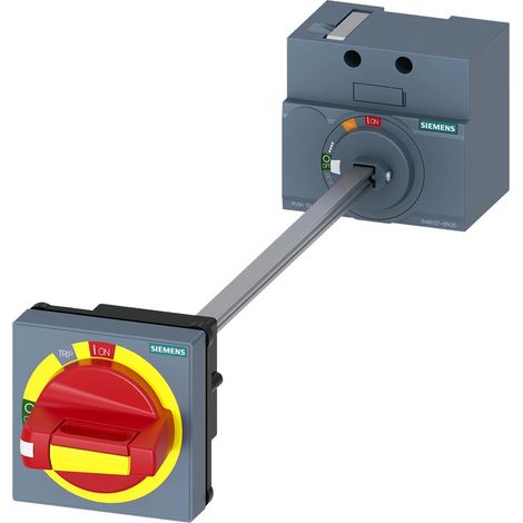 Siemens Türkupplungsdrehantrieb Not-Aus IEC IP65 mit Türverriegelung Zubehör für: 3VA1, 3VA91570FK25