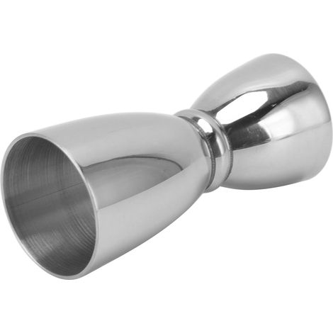 Jigger en Acier Inoxydable pour Bar - Mesure Précise en Once, Design Élégant en Forme de Cloche, Idéal pour Bars et Maison (1/5)
