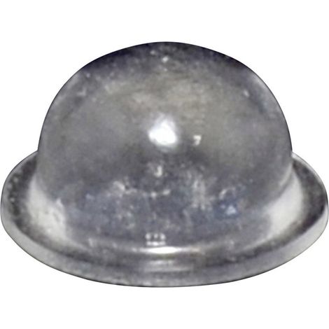 TOOLCRAFT PD2055C Gerätefuß selbstklebend, rund Transparent (Ø x H) 9.6 mm x 5.4 mm 1 St.